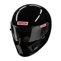 Simpson Bandit Helmet XX-Large (7-7/8" - 8"), Black, Snell SA Approved SI822-8