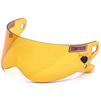 Simpson Replacement Visor Amber Suit Speedway RX Sidewinder RX & Drag RX