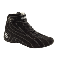 Simpson Circuit Shoes Size 8, Black, SFI.5 & FIA Approved SICP080BK