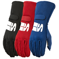 Simpson Impulse Racing Glove Small, Black, SFI.5 SIIMSK
