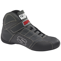 Simpson Redline Shoes Size 11 Black on Black with White Stitching SFI 3.3/5