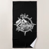 Seaman Marine Sand-Free Beach Towel 800mm x 1600mm Microfibre Quick Dry Travel