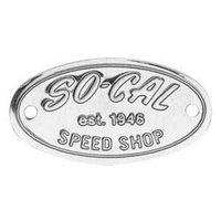 So Cal Speedshop Stainless Tag -Ea- SO001-60663