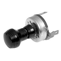So Cal Speed Shop Black Art Deco Knob 2-Position Wiper Switch SO001-62111