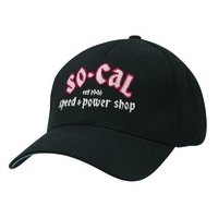 So Cal Speedshop Speedshop Script Hat S/M SOSSM-6002HC10S