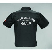 So Cal Speedshop Speedshop Work Shirt Lge SOSSM-7001SP10L