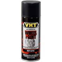 VHT Wheel Paint High Temperature Spray Can Satin Black SP183
