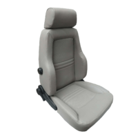 Autotecnica Adventurer 4X4 Heated Seat Outback PU Leather Grey Series 2 Universal