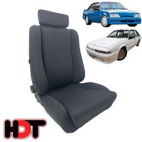 Autotecnica Scheel Style Bucket Seat Black Suit VK VL Turbo HDT Brock Group A SS Commodore Escort 