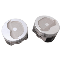 Speed Pro 400 SB Chev Dish Top Powerforged Pistons 406ci 4.155" 3.750" stroke