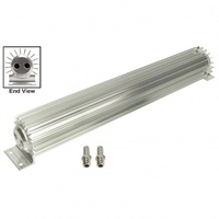 Aluminium Heat Sink Fluid Cooler 20-1/4" x 3". 1/4" Npt Inlet Derale (Old) 13262