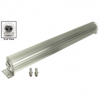 Aluminium Heat Sink Fluid Cooler 25-1/4" x 3". 1/4" Npt Inlet Derale (Old) 13267