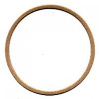Holley Air Cleaner Gasket 3mm thick 5-1/8" ID to Air Filter/Horn (Holley 108-4)