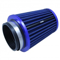 Mini Stack Pod Air Filter 3 inch ID Neck-  Blue End