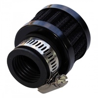 Breather Clamp On 1"(25mm) ID Black Top Black Element