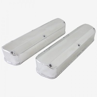 Valve Covers Fabricated Ford 260-351 Windsor Aluminium Anodised with rails