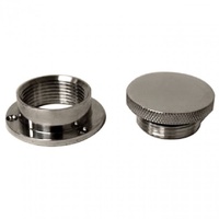 Valve Cover Universal Weld-On Bolt-On Oil Filler Polished Aluminium with Cap
