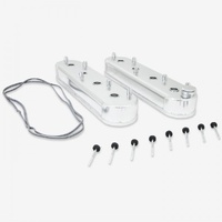 Valve Covers Chevrolet LS Centre Bolt Fabricated Polished Aluminium + Coil Mts
