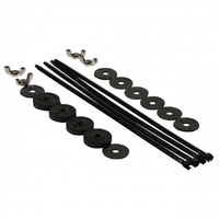 Transmission Cooler Radiator Fan Shroud Nylon Mounting Kit