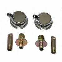 Crankcase Universal Evacuation System Chrome Weld In Tubes One Way Check Valves