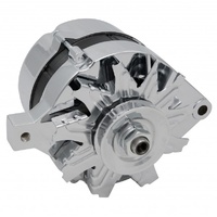 Alternator Ford 1963-86 V6 V8  Chrome 110 Amp 3 Wire Internal Regulator