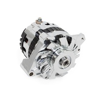 Alternator GM 1968-95 V8 CS130 Single Groove Chrome Steel 160 Amp 1 Wire