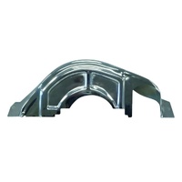 Flywheel (Inspection) Dust Cover Chev SB to GM Turbo 700R4 Chrome