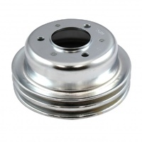 Pulley Crankshaft Double Groove Chromed Steel Ford Windsor 289 1964-67