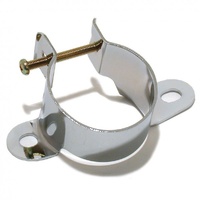 Coil Bracket Chrome Steel Vertical Stand Up Oem Style with hardware