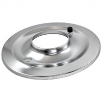 Filter Base 14 Inch Steel Zinc Holley Edelbrock Raised 5-1/8" Carburettor
