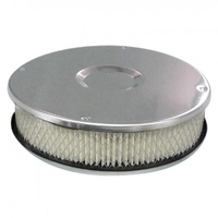 Chrome Air Cleaner 8-3/4" Wide x 55mm Tall Weber DCD DCB DAS DCHD DCS