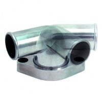 Water Neck Chevrolet Small Big Block 90 Degree Polished Alloy Swivel 360 Degree