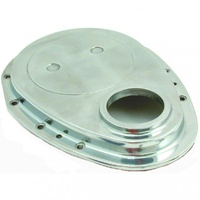 Timing Cover Polished Alloy Chevrolet Small Block 265-400 Engines