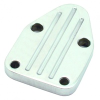 Fuel Pump Block Off Plate Small Block Chevrolet Billet Alloy