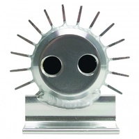 Aluminium Heat Sink Fluid Cooler 20-1/4" x 3". 3/8" Npt Inlet