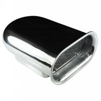 Scoop Short (Hilborn Style) Polished Smooth Alloy 13-1/2" Long