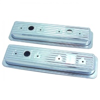 Valve Covers Chrome Chevrolet Centrebolt(Vortec) SB V8 5.0-5.7L 1987-99 Low-pr