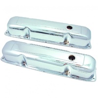 Valve Covers Chrome Chrysler BB V8 361-383-400-413-426-440 OEM Height Baffled-pr