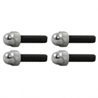 Valve Cover Studs (Set 4) with Chrome Acorn Nuts Chevrolet Ford Holden