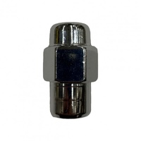 Single Short Flat Close Ended Mag Nut (Convo Pro) - 12mm x 1.5 Thread, 21mm Hex