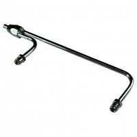 Fuel Rail Line Chrome Holley 4160 Vacuum Secondary with 8-21/32" Centres