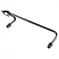 Fuel Rail Line Chrome Holley Double Pumper 9-5/16" Centres