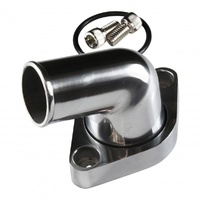 Water Neck Chevrolet Small Big Block 15 Degree Polished Alloy Swivel 360 Degree