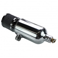 Catch Can Polished Alloy with Breather (750ml)-12AN Male Fittings