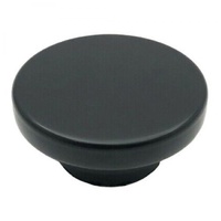 Valve Cover Oil Cap Black Flat Push in with inbuilt Grommet suit 1-1/4" Hole