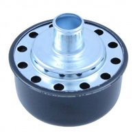 Valve Cover Breather Cap Push In 3/4"(19mm) Neck Pcv size Black Steel 
