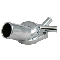 Water Neck Holden V8 253-308 Dual Outlet 1977 on Chromed Alloy O-Ring and Bolts