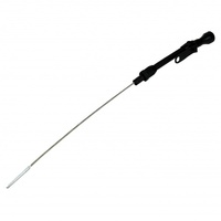 Engine Dipstick Tube Chevrolet V8 Small Block 265-283-327-350-400 Flexible Black