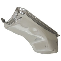 Oil Pan Sump Chevrolet Big Block 1965-90 396-454 Chrome Finish