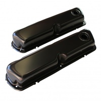 Valve Covers Ford Windsor V8 260-289-302-351 OEM Height Black Steel